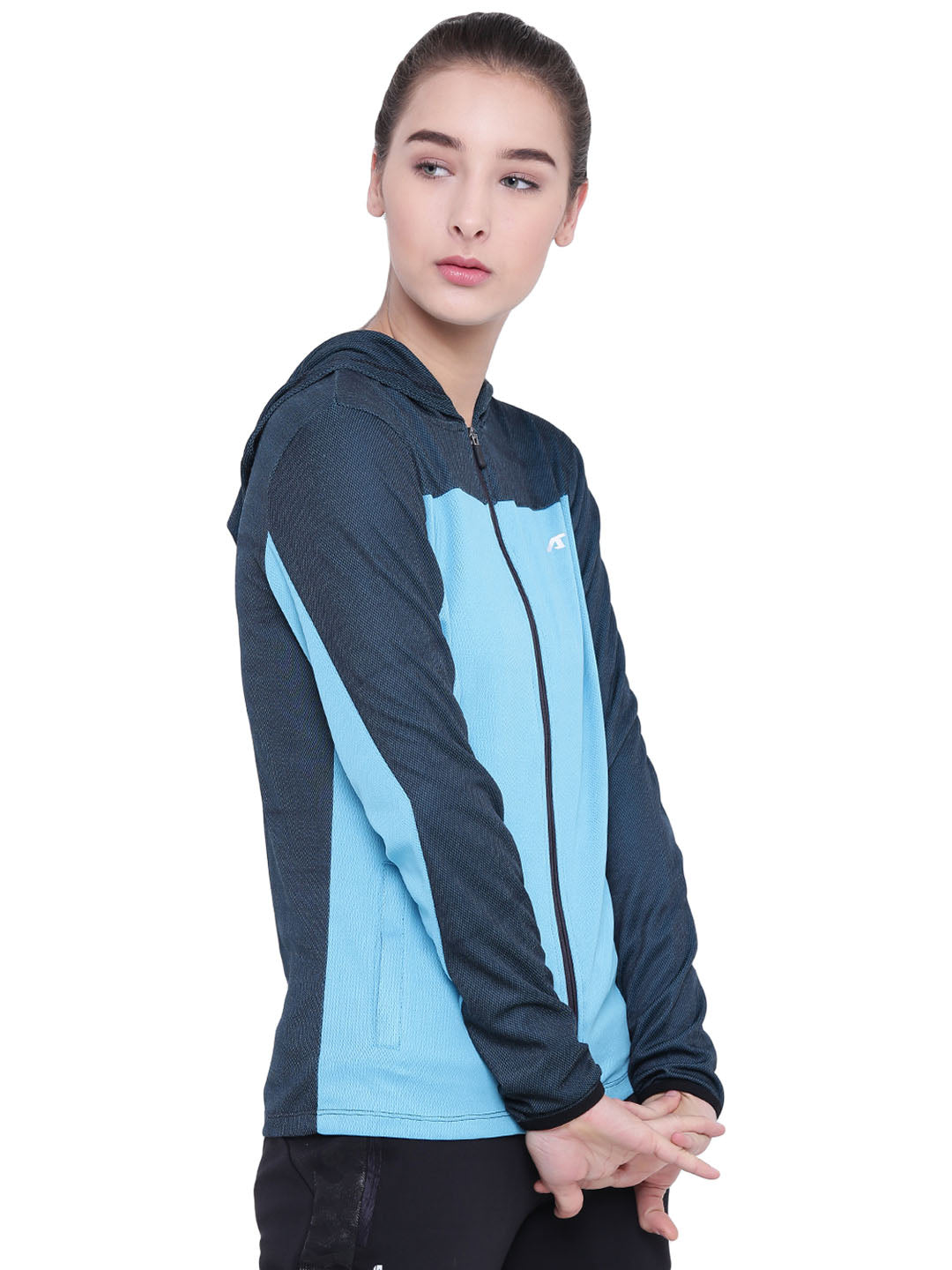 Women Solid Navy Jackets