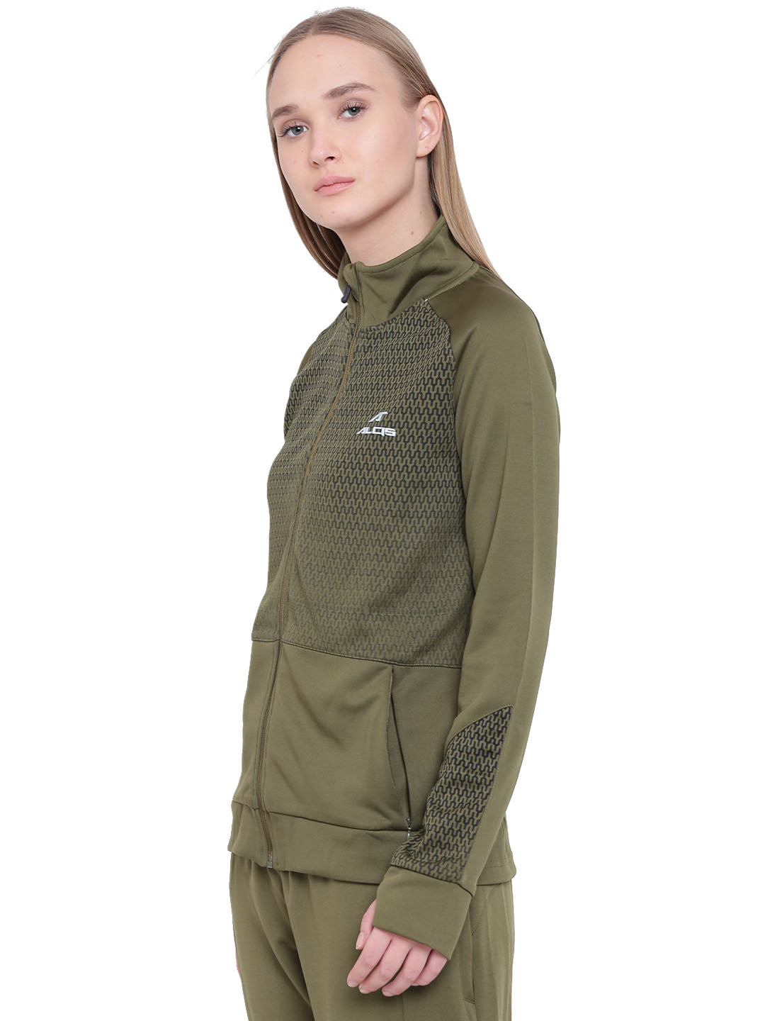 Women Solid Grey Tracksuits