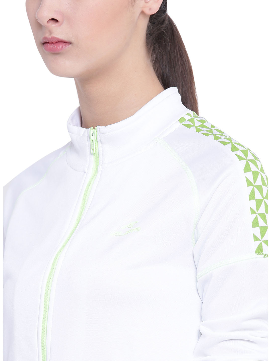 Women Solid White Tracksuits