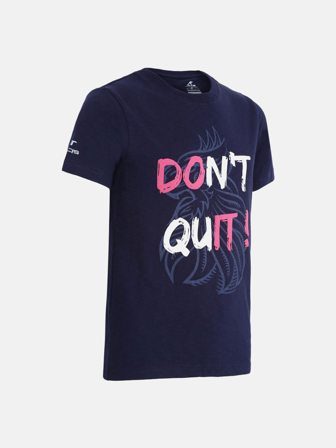 Alcis Boys Rajasthan Royals Blue Printed Round Neck T-shirt