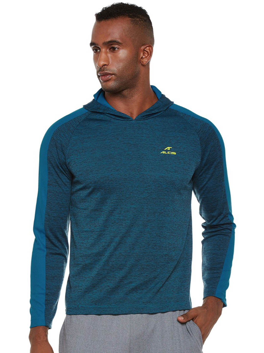 Alcis Mens Blue Sweat Shirt 107MTE128