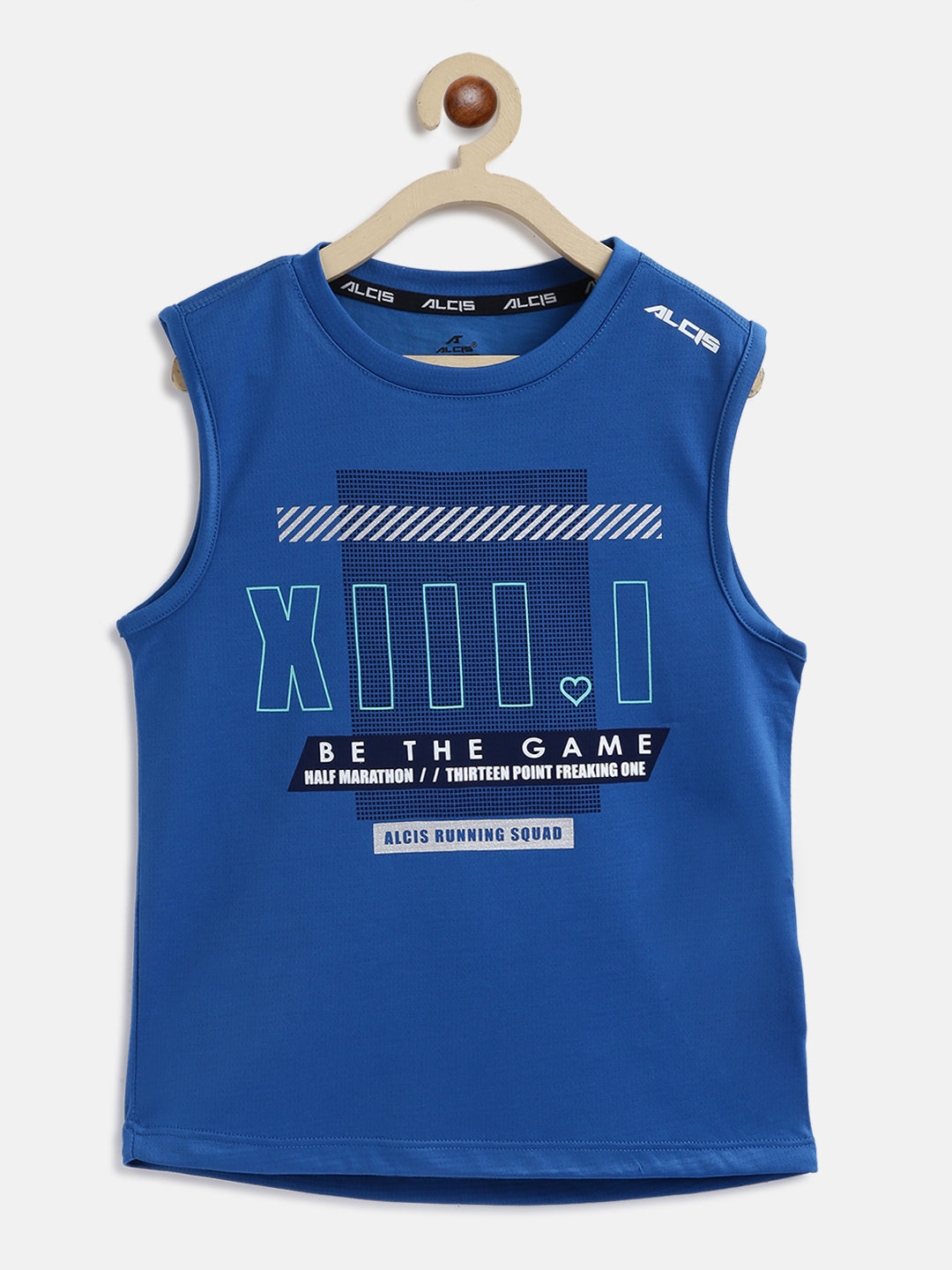 ALCIS Boys Printed Blue T-Shirt