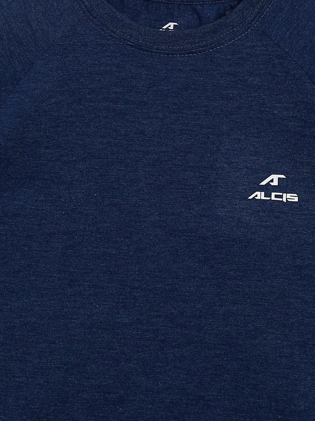 Alcis Boys Navy Blue Back Print Detail Round Neck T-shirt