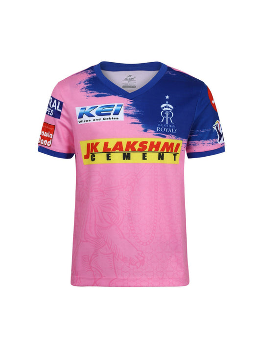 Rajasthan Royals Replica Boys Jersey RRRPBJ05-4-Pink